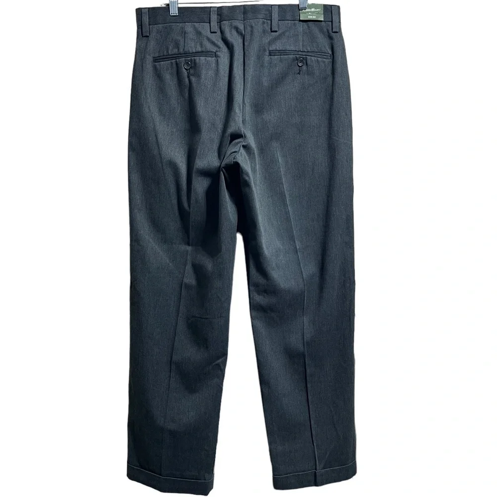 Eddie Bauer Classic Fit Wrinkle & Stain Resistant Suit Pants Men's Size 35X32